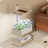 Zestaw DONICZKA  nawadniająca 10L Biała + KWIETNIK SZUFLADA LAMPA do roślin SMART GARDEN Spacetronik