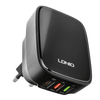 Ladegerät 32W 3 Port USB PD QC Ldnio Q334 schwarz