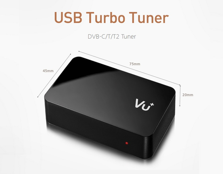 Głowica HYBRYDOWA VU+ na USB Turbo DVB-T2/C naziemno-kablowa