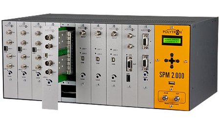 Jednostka bazowa POLYTRON SPM 2000 tele LAN 10-modułów