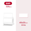 Niimbot B Serie Etiketten 45x20 mm 320 Stk. WH 2pak