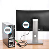 Adapter wtyk DisplayPort - gniazdo HDMI 4K Kabel w Oplocie SPD-H03
