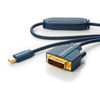 CLICKTRONIC DisplayPort DP mini - DVI-D 1m Kabel