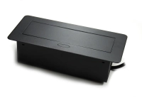 Gniazda blatowe otwierane chowane w blat Spacetronik SPS-D33B V2 OUTLET