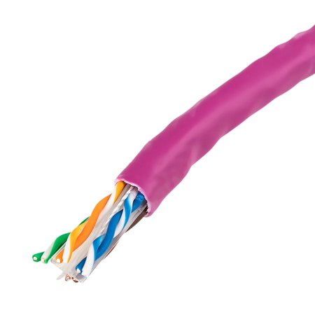 Skrętka kabel LAN CAT6 U/UTP AWG LSZH 24/1 Spacetronik 305m - zdjęcie 2