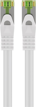 LAN Patchcord CAT 8.1 GHMT S/FTP weiß 025m - zdjęcie 2