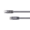 CAT 6A płaski kabel sieciowy U/UTP szary 10M