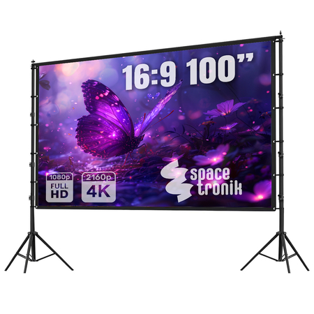 Double Tripod Stand Screen 100" 16:9