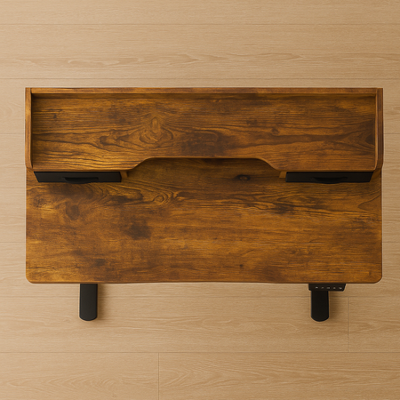 Biurko Elektryczne z Szufladą Spacetronik SPEF134BM 120x60 cm