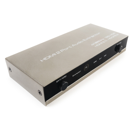 Extractor 2x HDMI-HDMI + Audio ARC 4K Spacetronik SPH-SAE06