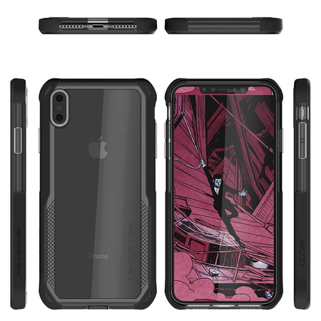 Cloak 4 Apple iPhone Xs Max Hülle schwarz - zdjęcie 2