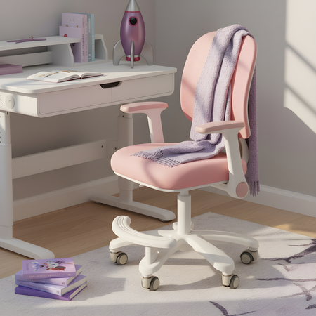 Krzesło dziecięce Spacetronik SPC-XD-18P Różowe - zdjęcie 2