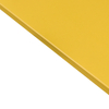 Universal-Schreibtischplatte 138x68x18 cm ERGO Senf