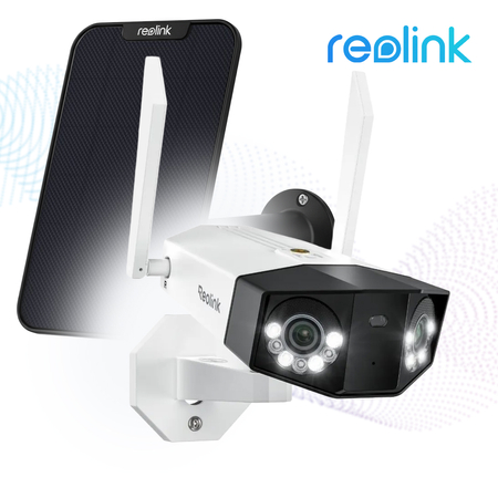 Kamera z panelem solarnym (B) 8MP Reolink Duo 2 WiFi - zdjęcie 2