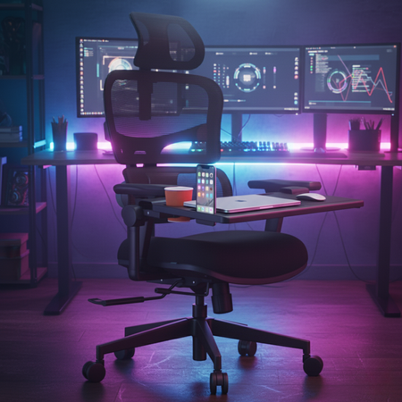 Zestaw Spacetronik LUMBO 33 z podstawką SPC LUMBO do laptopa - zdjęcie 2