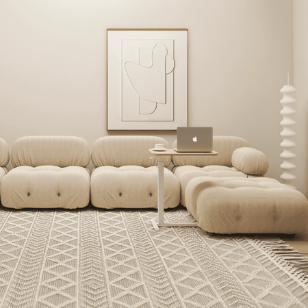 Zestaw relaksacyjny: fotel elektryczny FLAX + stolik BUDDY