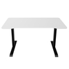 Ergonomiczny uniwersalny blat na biurko 158x80 BIAŁY