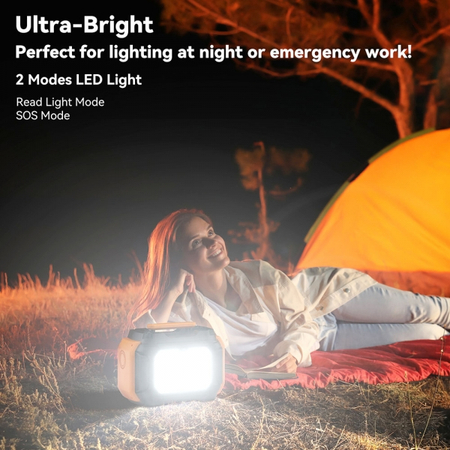 Przenośny Bank Energii z lampą LED FlashFish A501 1000W 540Wh 150000mAh FF