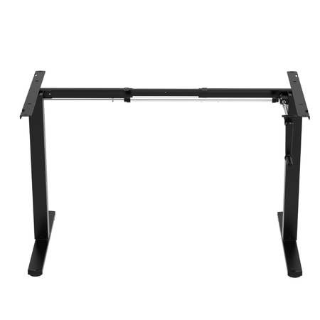 Stelaż Biurkowy Regulowany Ręcznie Spacetronik SPE112MB (Czarny)