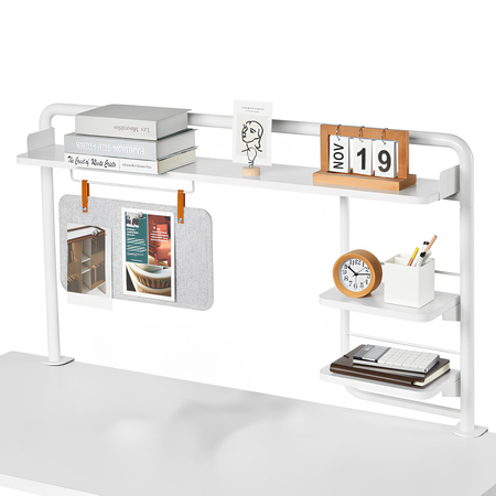 ECO Półka nad biurko bez wiercenia Spacetronik SPB-118WW_140 - zdjęcie 2