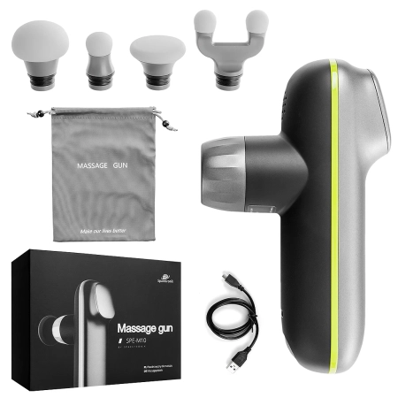 Ręczny masażer do ciała massage gun Spacetronik SPE-M10 OUTLET - zdjęcie 2