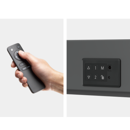 Zmotoryzowany Stojak Ścienny do TV 90" 90 kg SPET04G 