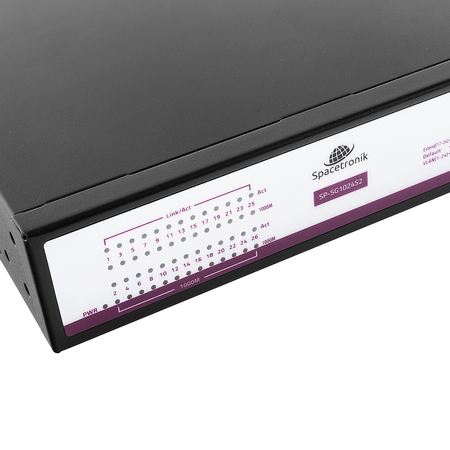 SWITCH 24x Anschluss + 2x SFP 1Gbps-Anschluss SP-SG1024S2