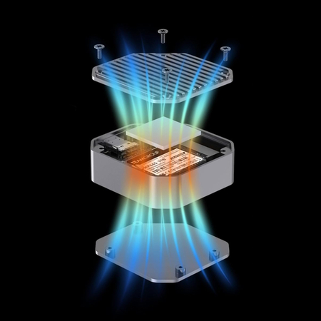 Przenośna obudowa SSD M.2 NVME dla dysków Gen 3/Gen 4, transfer 10Gbps