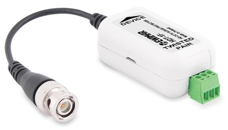 Transformator z zabezpieczeniem HDT-1F-EXT na skrętkę UTP