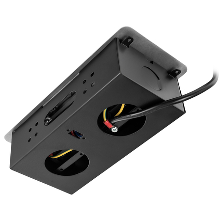 Spacetronik SPS-D24S V2 Arbeitsplattensteckdose Öffnung