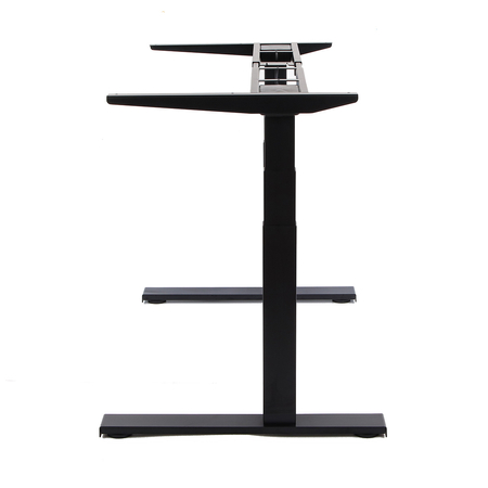 Stelaż biurka elektryczny Spacetronik SPE-253B USB czarny