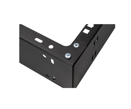 Uchwyt Rack ścienny 19" 6U 330mm Czarny