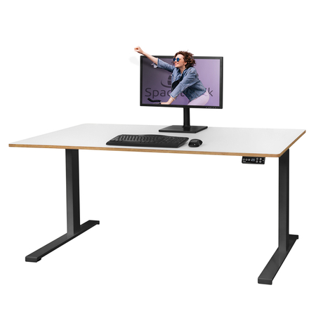 Biurko elektryczne 160x80 Vegard Spacetronik SPE-P253BW