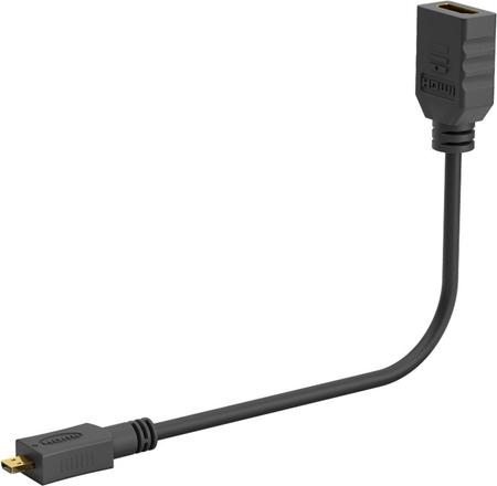 Adapter wt. micro HDMI - Stecker HDMI 4K Goobay 15cm