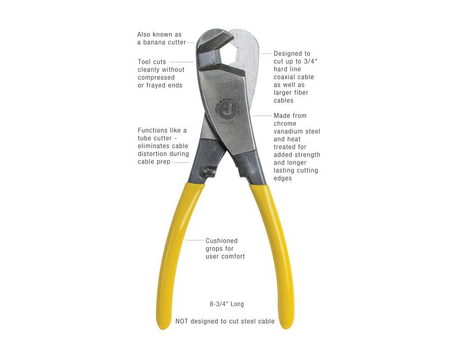 Obcinak do kabli koncentrycznych COAX miedzianych i aluminiowych 19mm JONARD TOOLS JIC-750