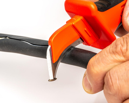 Nóż do izolowanych osłon kabli i kanałów KN-200INS JONARD TOOLS - zdjęcie 2