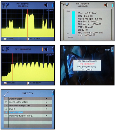 Miernik MEDIAMAX MINI S2C2T2 HD DVB-S2/DVB-T2/C2