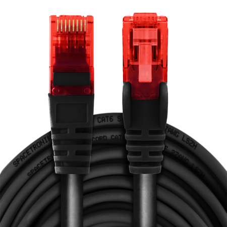 RJ45 CAT 6 U/UTP AWG24 schwarz 30m Kabel - zdjęcie 2