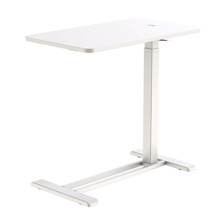 Stolik z manualną regulacją Buddy 07 biały Outlet B