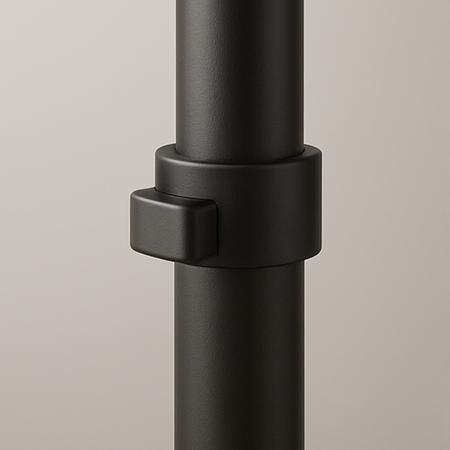 Spacetronik Morpho Stand SPET03B - Mobilny Stojak Podłogowy ze Sprężyną Gazową do Monitora 13-35"