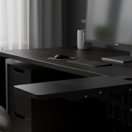 Przystawka biurkowa 30 cm Spacetronik Arm Rest SPB131B