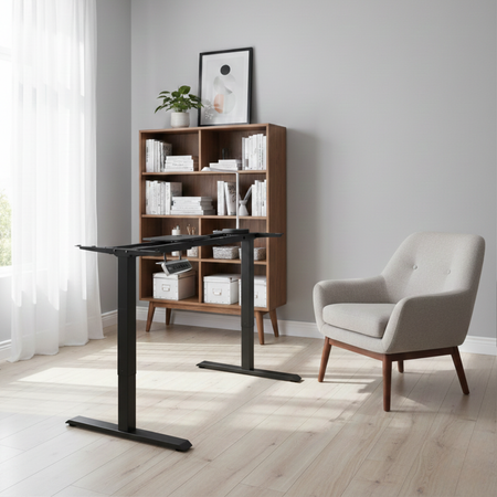 Elektryczny stelaż biurkowy Spacetronik SPE-222OB - zdjęcie 2