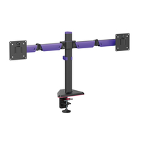 Ametystowy uchwyt RGB monitor Spacetronik SPAA120L