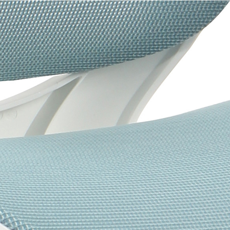 Ergonomiczne krzesło do pokoju dziecięcego – turkusowe - Spacetronik SPC-XD03S