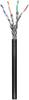 Verdrilltes Paar CAT7 S/FTP AWG 23/1 PE Goobay schwarz 50m