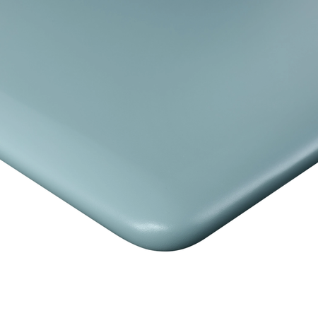 Biurko regulowane Vegard elektryczne dwusilnikowe MDF zielono-niebieskie