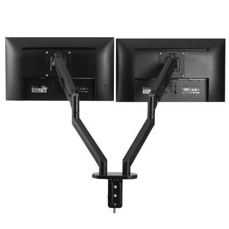 Uchwyt na 2 Monitory SPAZ120B Aluminiowy 13-36" | Stabilność i Ergonomia
