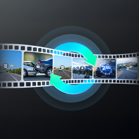 Wideorejestrator 1080p z WiFi AZDOME M200