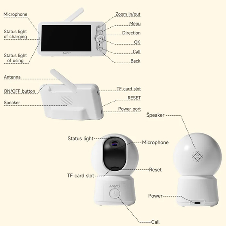 Tuya Aosu SL-C9L Solar-Außenkamera