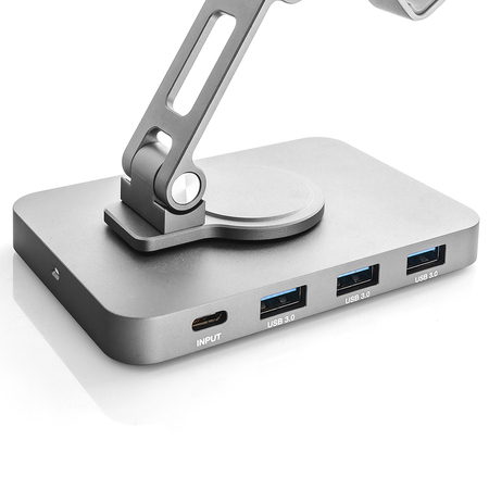 Podstawka pod telefon Multiport USB-C na HDMI + USB-C z PD + 3x USB + AUX + microSD + SD SPE-PB03